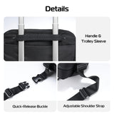 ULANZI Camera Sling Bag, Water - Resistant Camera Case with Tripod Holder, DSLR/SLR/Mirrorless Camera Bags Crossbody for photographers - Black
