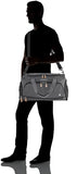 Ultimate Gym Bag 2.0: The Durable Crowdsource Designed Duffel Bag with 10 Optimal Compartments Including Water Resistant Pouch (Charcoal, Medium (20")) (Charcoal)