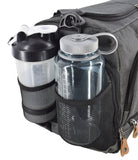 Ultimate Gym Bag 2.0: The Durable Crowdsource Designed Duffel Bag with 10 Optimal Compartments Including Water Resistant Pouch (Charcoal, Medium (20")) (Charcoal)