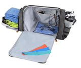 Ultimate Gym Bag 2.0: The Durable Crowdsource Designed Duffel Bag with 10 Optimal Compartments Including Water Resistant Pouch (Charcoal, Medium (20")) (Charcoal)