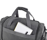 Ultimate Gym Bag 2.0: The Durable Crowdsource Designed Duffel Bag with 10 Optimal Compartments Including Water Resistant Pouch (Charcoal, Medium (20")) (Charcoal)