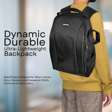 Ultimaxx Professional Dynamic Durable Ultra - Lightweight Water - Resistant Backpack Specifically Designed for Nikon, Canon, Sony, Olympus, and Panasonic DSLRs Cameras & Camcorders