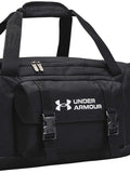 Under Armour UA Gametime Duffle SM Unisex Sports Bag, Black/White, One Size, Black/White, Tek Beden, Training