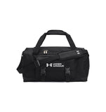 Under Armour UA Gametime Duffle SM Unisex Sports Bag, Black/White, One Size, Black/White, Tek Beden, Training