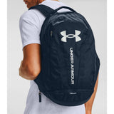 Under Armour Unisex - Adult Hustle 5.0 Backpack , Academy Blue (408)/Silver , One Size Fits All