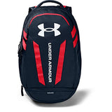 Under Armour Unisex-Adult Hustle 5.0 Backpack , Academy Blue (409)/White , One Size Fits All | Backpacks4Less