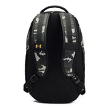 Under Armour Unisex - Adult Hustle 5.0 Backpack , Black (007)/Metallic Gold , One Size Fits All