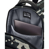Under Armour Unisex - Adult Hustle 5.0 Backpack , Black (007)/Metallic Gold , One Size Fits All