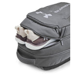 Under Armour Unisex - Adult Hustle 6.0 Backpack, (025) Castlerock / / Steel, One Size Fits Most