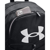 Under Armour Unisex - Adult Hustle Sport Backpack, Black (001)/Silver, One Size Fits All