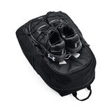 Under Armour Unisex - Adult Hustle Sport Backpack, Black (001)/Silver, One Size Fits All