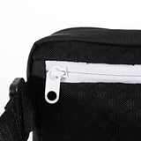Under Armour Unisex - Adult Loudon Crossbody Waist Bag, (001) Black/Black/White, One Size Fits Most