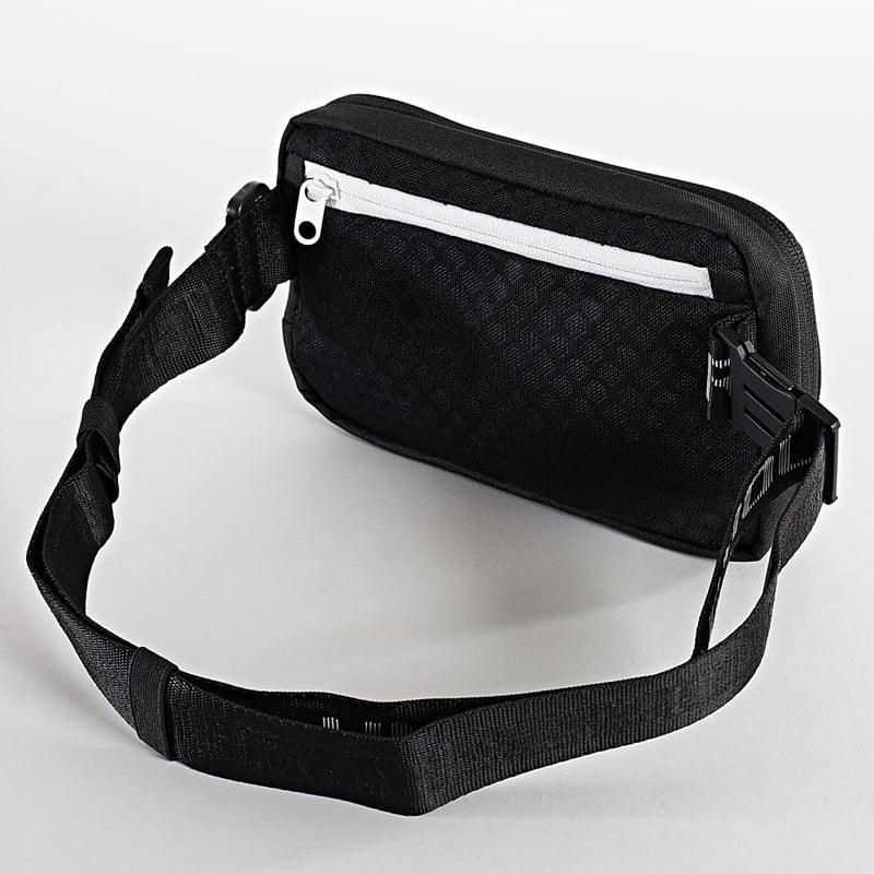 Under Armour Unisex - Adult Loudon Crossbody Waist Bag, (001) Black/Black/White, One Size Fits Most