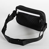Under Armour Unisex - Adult Loudon Crossbody Waist Bag, (001) Black/Black/White, One Size Fits Most