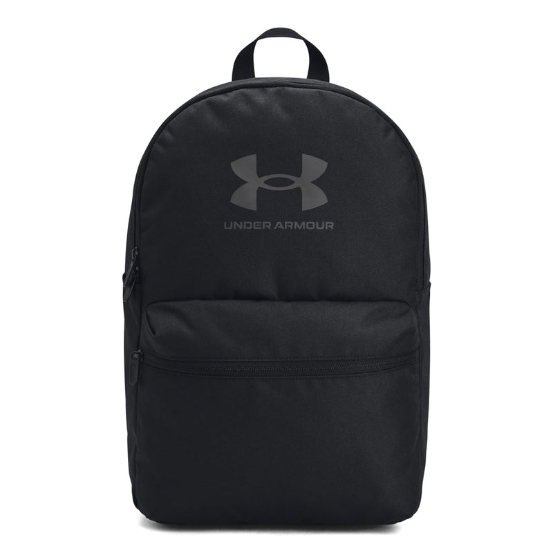 Under Armour unisex - adult Loudon Lite Backpack, (002) Black/Black/Jet Gray, One Size