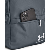 Under Armour unisex - adult Loudon Mini Backpack, (002) Gravel / / White, One Size