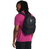 Under Armour Unisex - Adult Loudon Packable Backpack, (001) Black / / Metallic Gun Metal, One Size Fits All