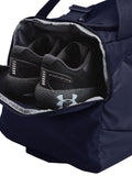 Under Armour Unisex - Adult Undeniable 5.0 Duffle, Midnight Navy (410)/Metallic Silver, Medium