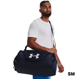 Under Armour Unisex - Adult Undeniable 5.0 Duffle, Midnight Navy (410)/Metallic Silver, Small