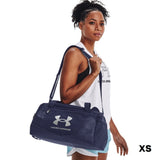 Under Armour Unisex - Adult Undeniable 5.0 Duffle, Midnight Navy (410)/Metallic Silver, Small
