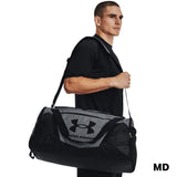 Under Armour Unisex - Adult Undeniable 5.0 Duffle, Pitch Gray Medium Heather (012)/Black, X - Small