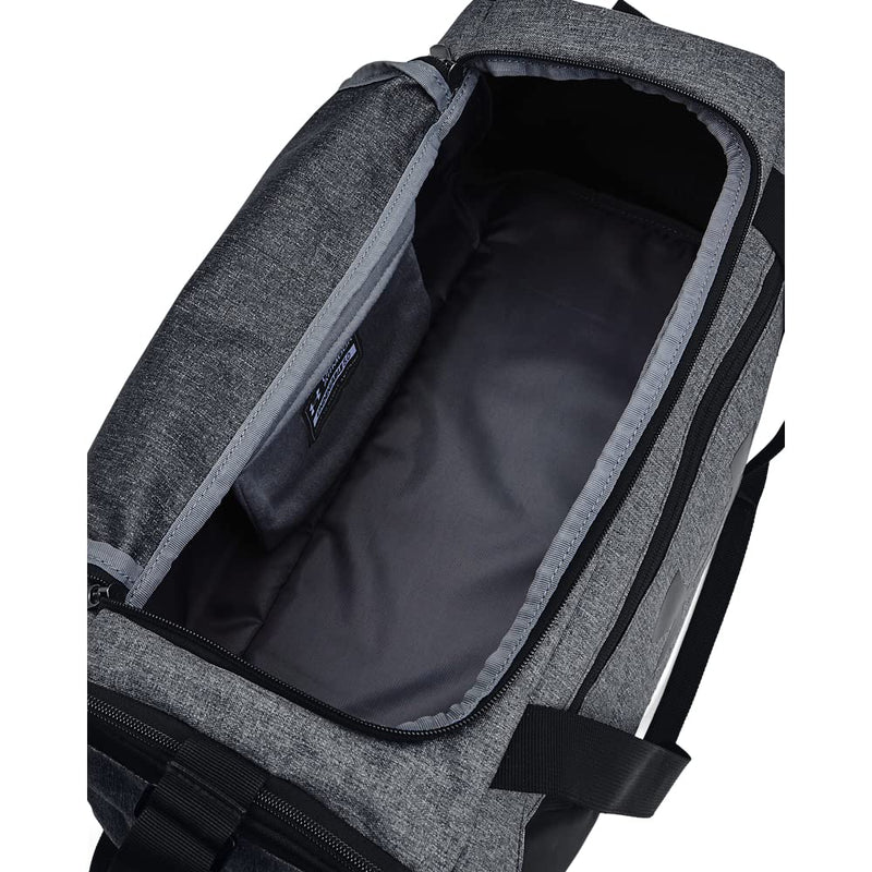 Under Armour Unisex - Adult Undeniable 5.0 Duffle, Pitch Gray Medium Heather (012)/Black, X - Small