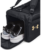 Under Armour Unisex Contain Duo Duff MD, Black/Gold, Small, Holdalls