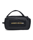 Under Armour Unisex Contain Duo Duff MD, Black/Gold, Small, Holdalls
