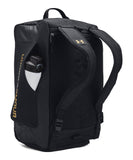 Under Armour Unisex Contain Duo Duff MD, Black/Gold, Small, Holdalls