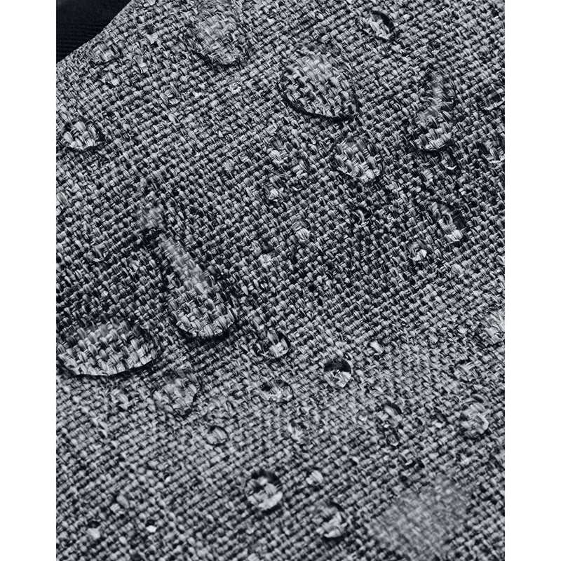 Under Armour unisex Flex Waist Bag, Pitch Gray (012)/White, One Size Fits All