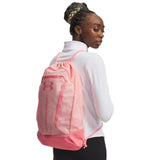 Under Armour Unisex Hustle Sackpack, (603) Posh Pink/Bittersweet Pink, One Size Fits Most
