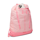 Under Armour Unisex Hustle Sackpack, (603) Posh Pink/Bittersweet Pink, One Size Fits Most