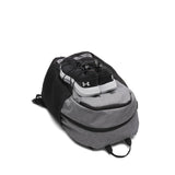 Under Armour Unisex Hustle Sport 6.0 Backpack, (025) Castlerock/Black/Black, One Size Fits Most