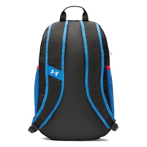Under Armour Unisex Hustle Sport 6.0 Backpack, Black/Black/Metallic Silver