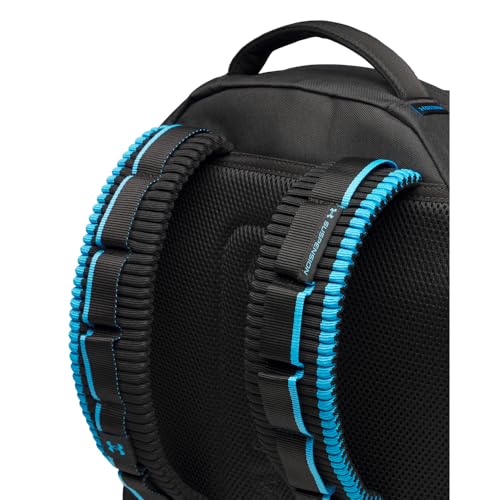 Under Armour Unisex No Weigh Lite Backpack, (419) Capri/Black/Black, One Size Fits Most