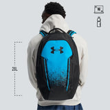 Under Armour Unisex No Weigh Lite Backpack, (419) Capri/Black/Black, One Size Fits Most
