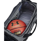 UNDER ARMOUR Unisex Sports Bag Shoulder Bag Travel Bag Undeniable 5.0 Duffle, - 012 Heather Grey / Black