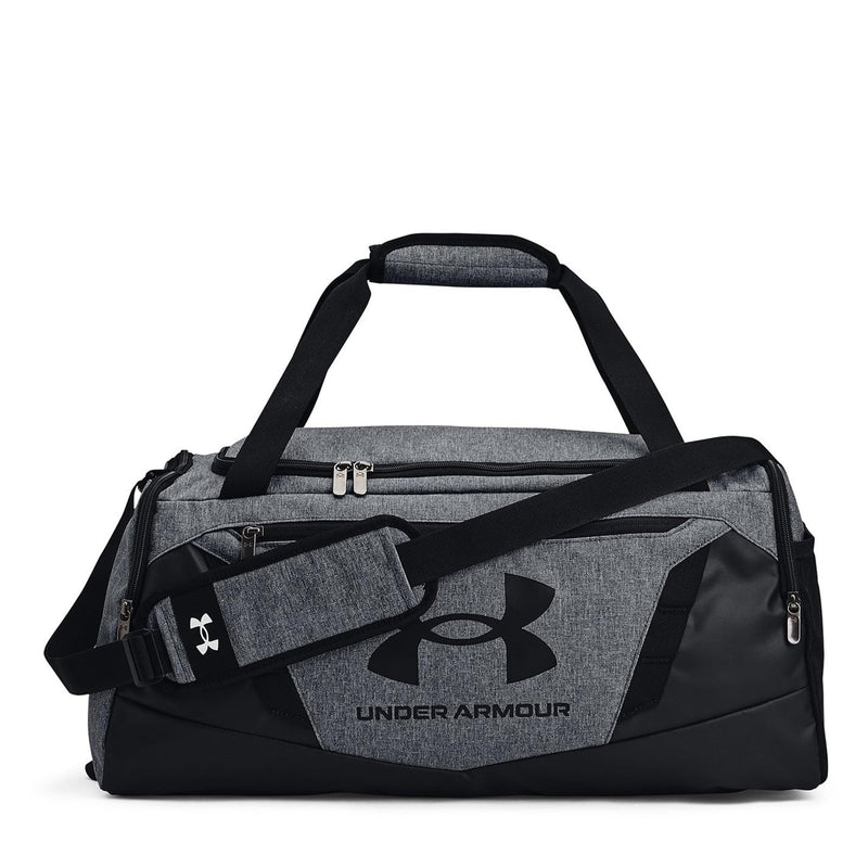 UNDER ARMOUR Unisex Sports Bag Shoulder Bag Travel Bag Undeniable 5.0 Duffle, - 012 Heather Grey / Black