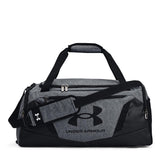 UNDER ARMOUR Unisex Sports Bag Shoulder Bag Travel Bag Undeniable 5.0 Duffle, -012 Heather Grey / Black