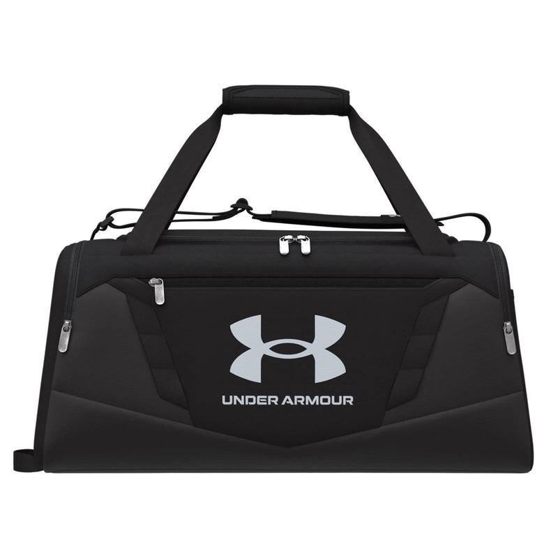 UNDER ARMOUR Unisex Sports Bag Shoulder Bag Travel Bag Undeniable 5.0 Duffle, Colour: Black, Item: - 001 Black/Silver, - 001 black / silver