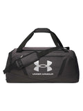 Under Armour Unisex Undeniable 5.0 Duffle, (011) Black Medium Heather/Black/Metallic Silver, Medium