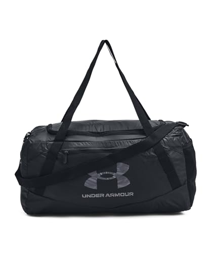 Under Armour Unisex Undeniable Packable Duffle 5.0, (001) Black / / Metallic Gun Metal, X-Small