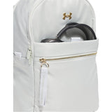 Under Armour, Womens, Studio Campus Backpack, Hydro Green/Metallic Gold, One Size