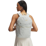 Under Armour, Womens, Studio Campus Backpack, Hydro Green/Metallic Gold, One Size