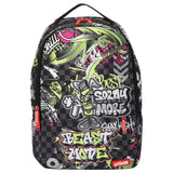 UNIKER Graffiti Backpack, Designer Laptop Backpack for 15.6 Inch Work,Water Resistant Backpack Computer Bag, BeastMode