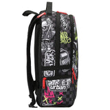 UNIKER Graffiti Backpack, Designer Laptop Backpack for 15.6 Inch Work,Water Resistant Backpack Computer Bag, BeastMode