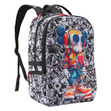 UNIKER Graffiti Backpack,Gamer Backpack,Casual Daypack,Designer Laptop Backpack for 15.6 Inch Laptop,Travel Backpack for Man Women,X Eyes