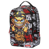 UNIKER Travel Laptop Backpack,Graffiti Backpack for Work,Designer Laptop Backpack for 15.6 Inch,Water Resistant Bag (Smile)