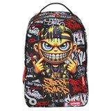 UNIKER Travel Laptop Backpack,Graffiti Backpack for Work,Designer Laptop Backpack for 15.6 Inch,Water Resistant Bag (Smile)