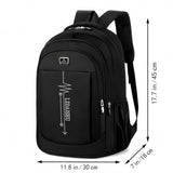 Unisex Lightweight Backpack, Multi-Pocket Daypack, Water-Resistant Travel & School Bag, Casual Everyday Rucksack